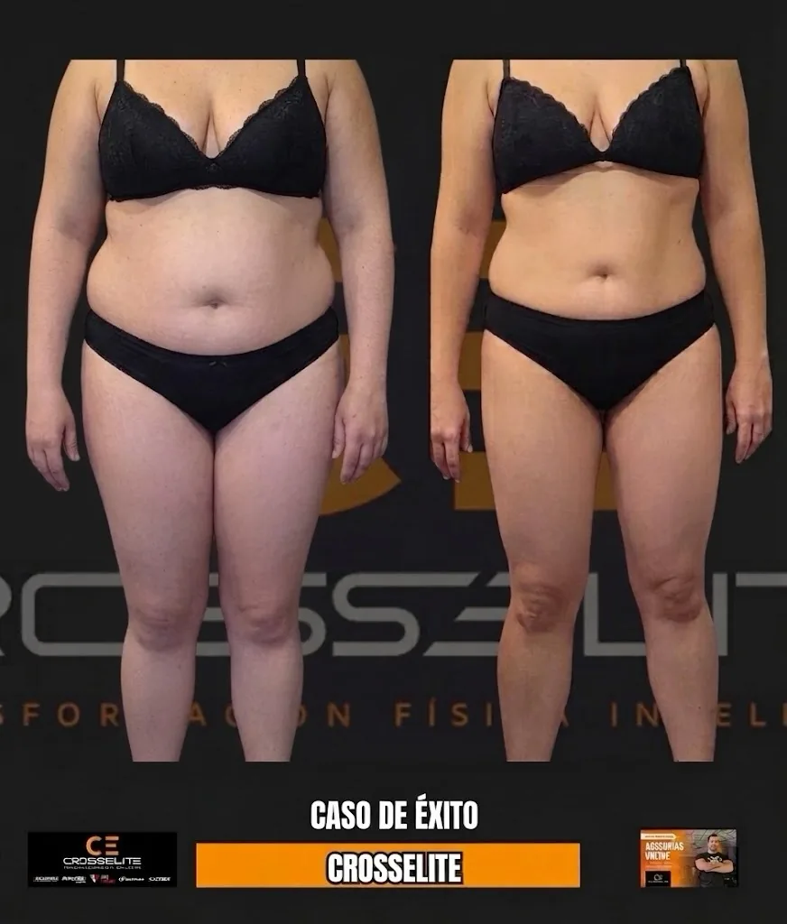 Comparativa original de María tras dos meses de asesoría CrossElite
